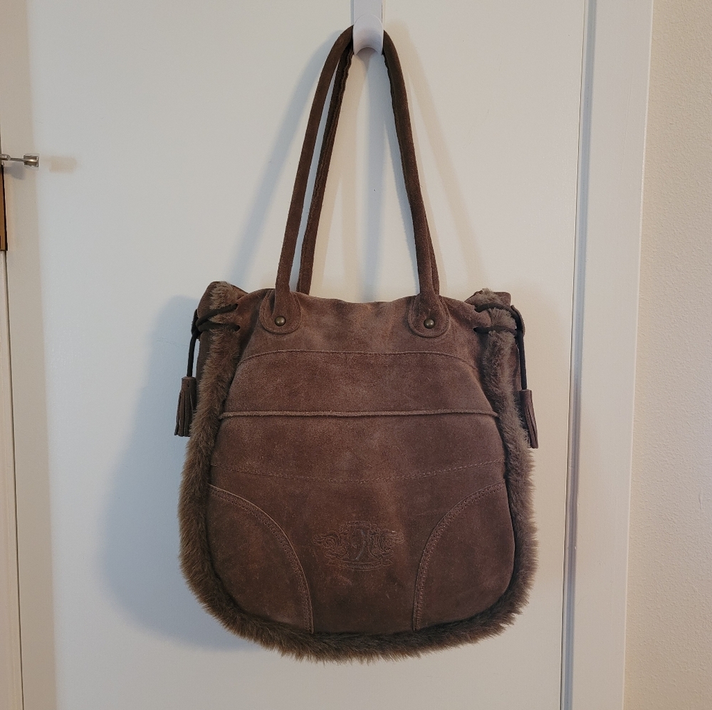 Nine West Vintage America Suede Shoulders Bag